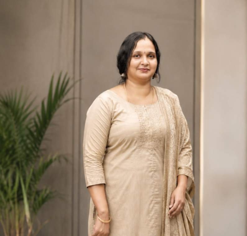Shajna C, founder of Amis Heaven Beauty Parlour in Kannur